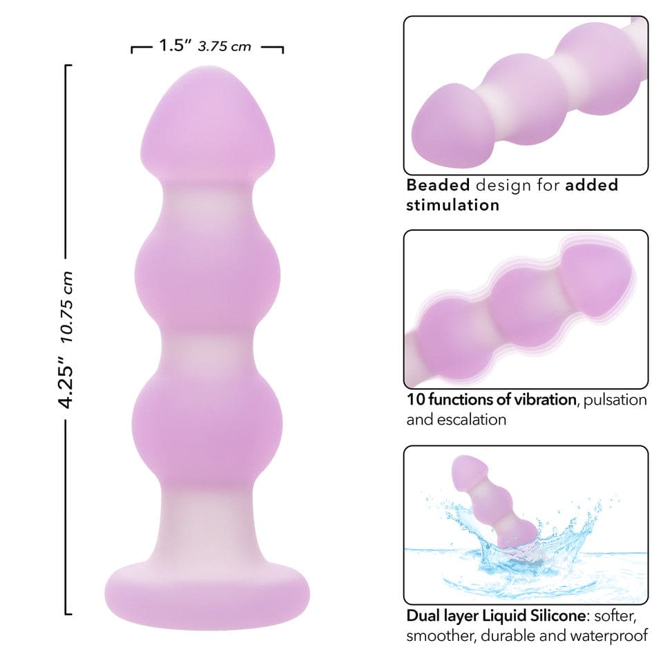 CalExotics® Lavender Haze™ Beaded Probe - Rolik®