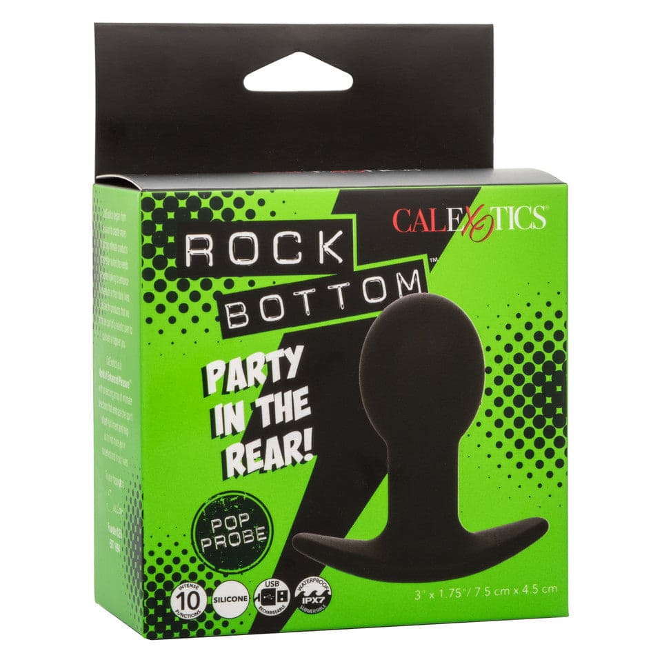 CalExotics® Rock Bottom™ Pop Vibrating Probe - Rolik®