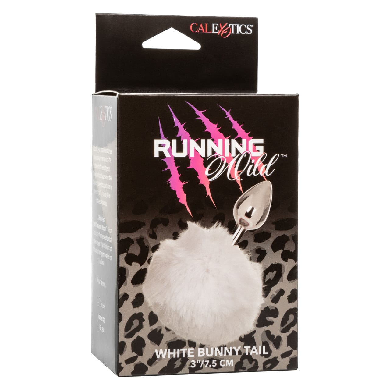 CalExotics® Running Wild™ Bunny Tail Plug White - Rolik®