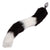CalExotics® Running Wild™ Black & White Tail Plug - Rolik®