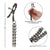 CalExotics® Euphoria Collection Chain Nipple Clamps - Rolik®