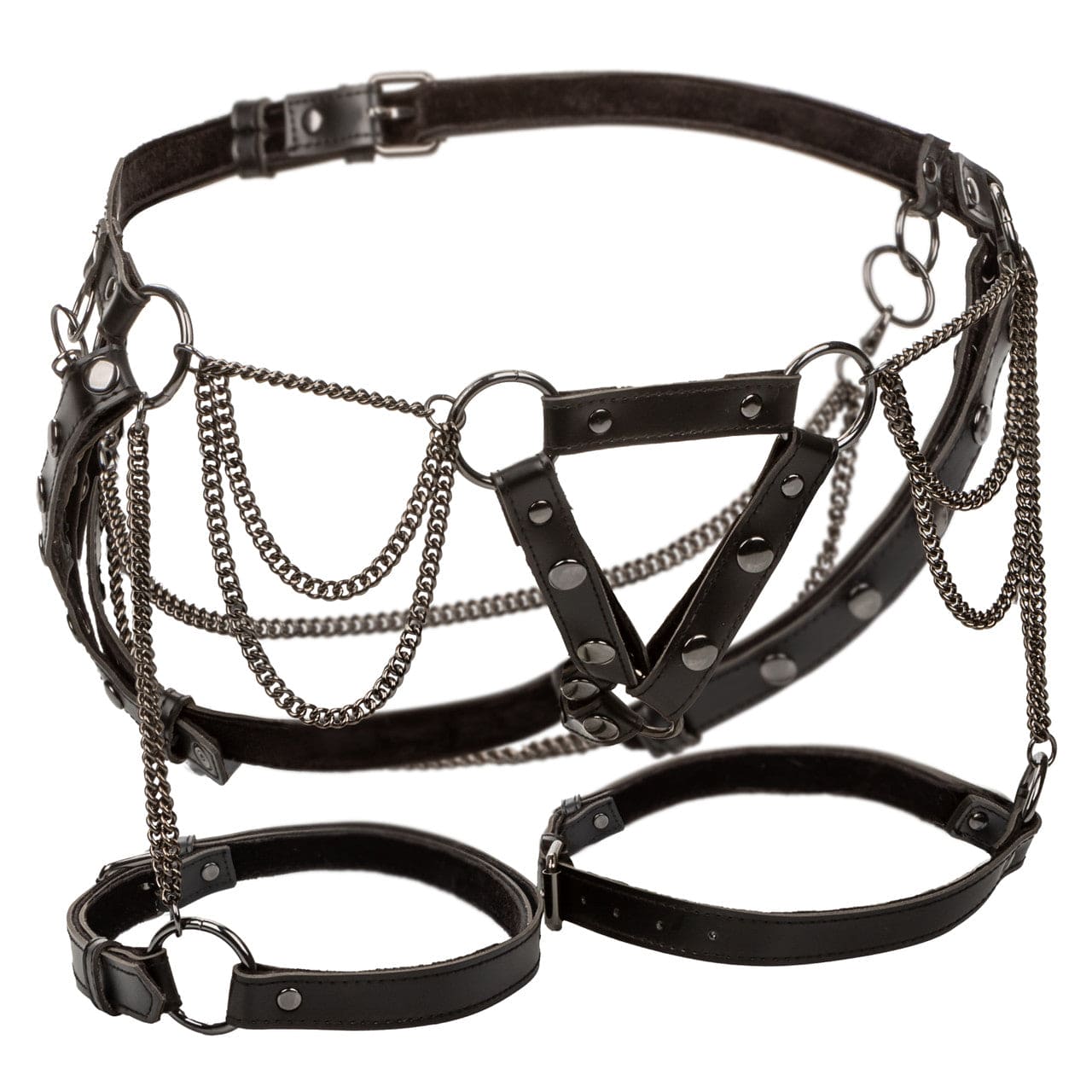 CalExotics® Euphoria Collection Thigh Harness With Chains - Rolik®