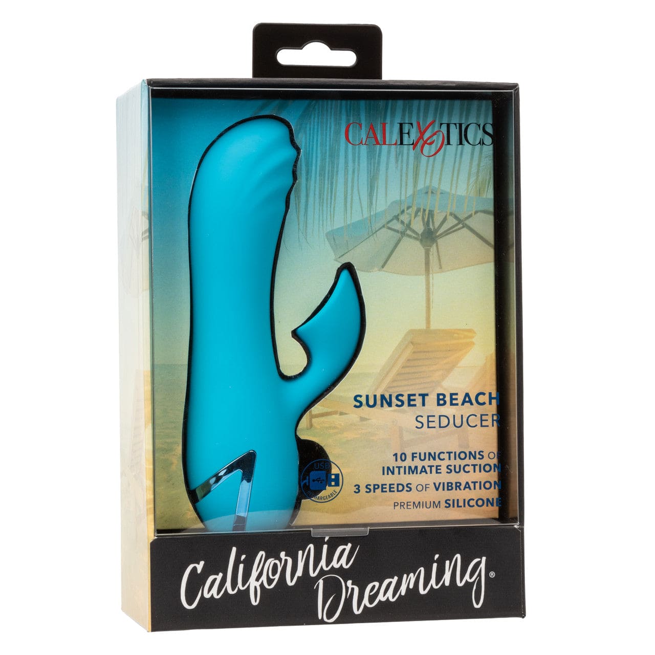 CalExotics® California Dreaming® Sunset Beach Seducer Vibrator - Rolik®