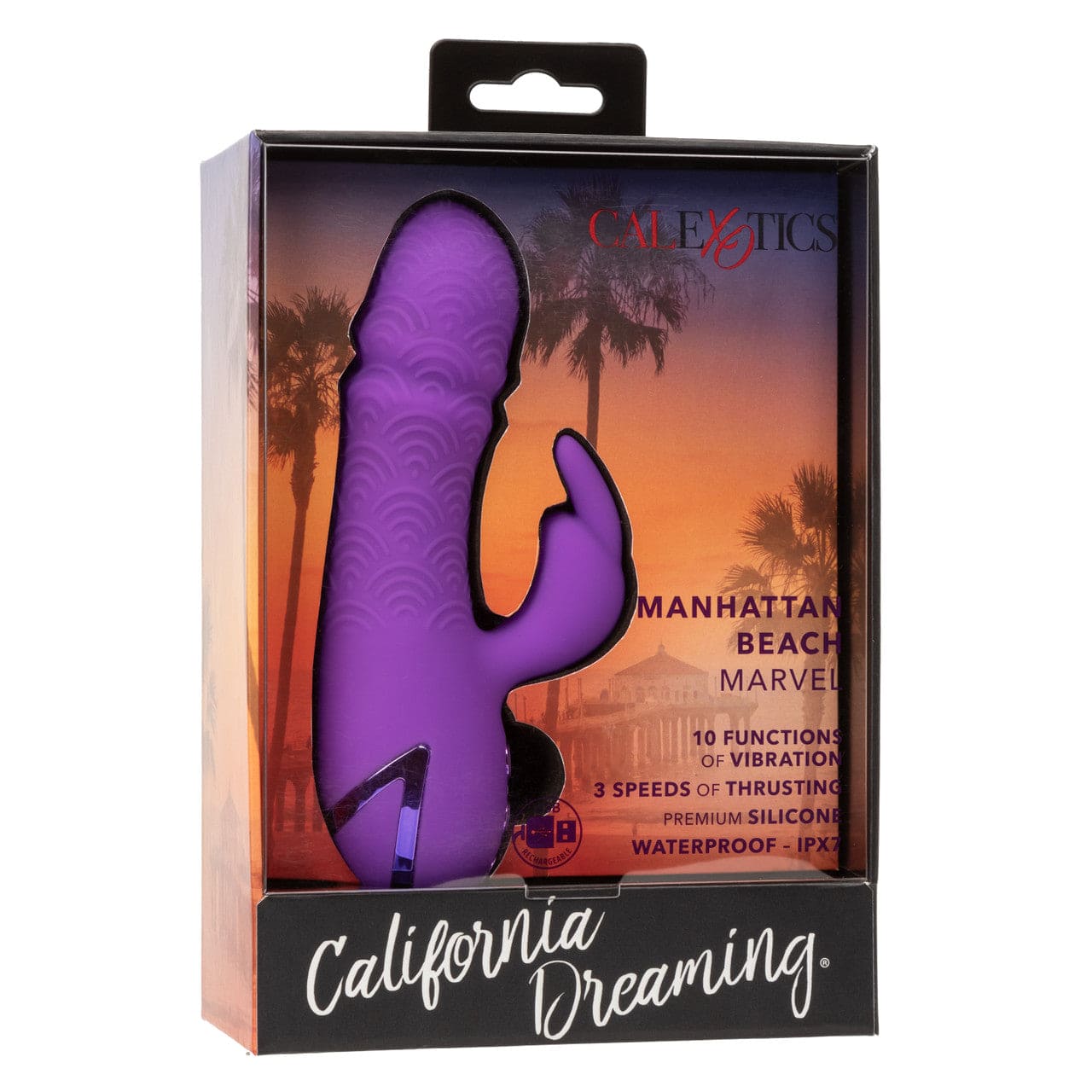 CalExotics® California Dreaming® Manhattan Beach Marvel Vibrator - Rolik®