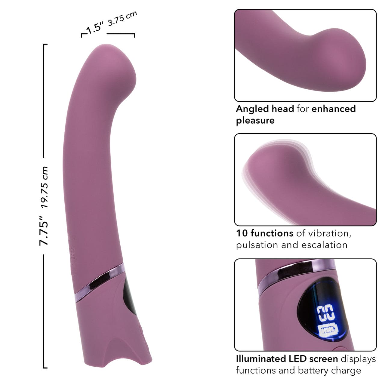 CalExotics® Orgasmatron™ Digital G-Wand Vibrator - Rolik®