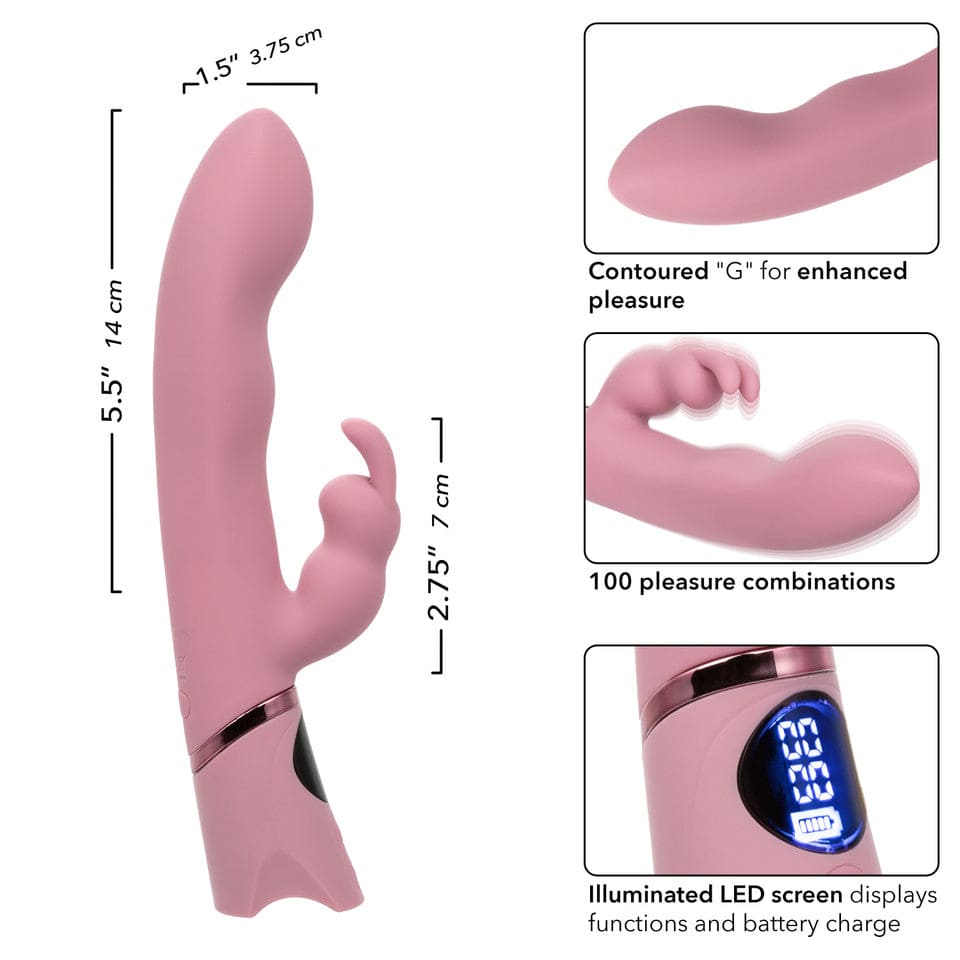 CalExotics® Orgasmatron™ Digital G-Bunny Vibrator - Rolik®