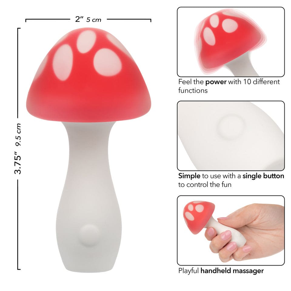 CalExotics® Naughty Bits® Muff Shroom™ Playful Massager - Rolik®