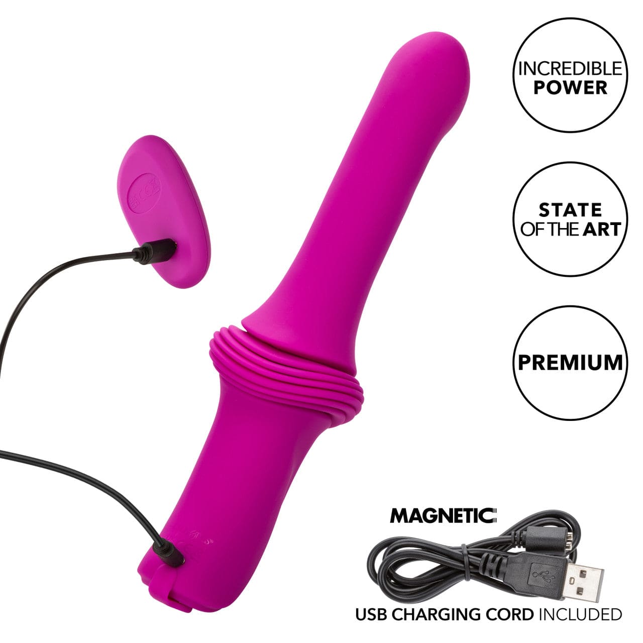 CalExotics® Overdrive Remote Control Sex Machine Smooth Thruster - Rolik®