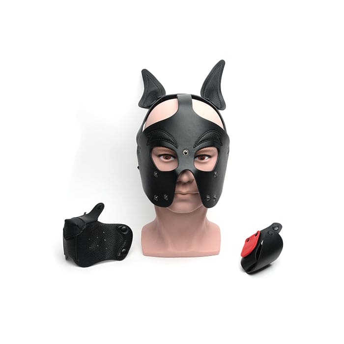 665 Playful Pup Hood Black - Rolik®