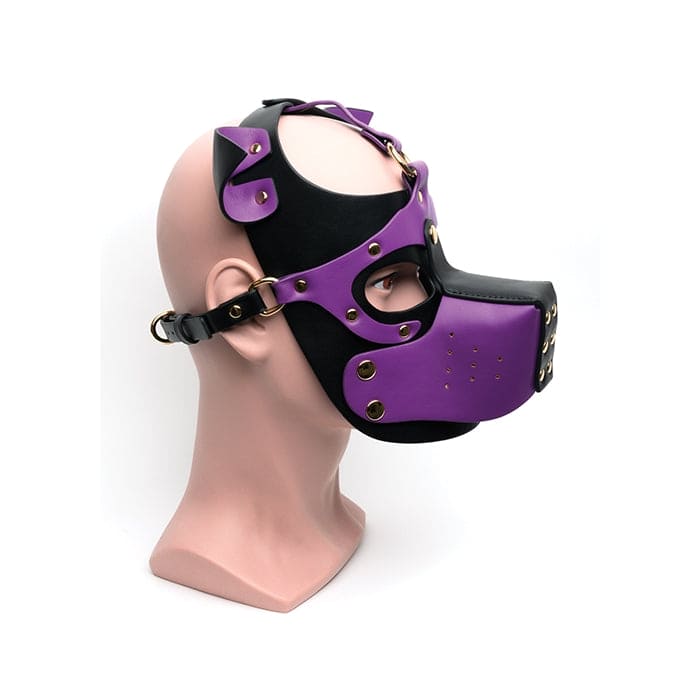 665 Bondage Pup Hood Purple - Rolik®