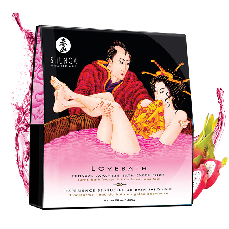 Shunga Lovebath™ - A Sensual Bath Experience Dragonfruit - Rolik®