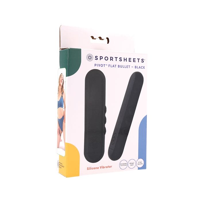 Sportsheets® Pivot™ Flat Bullet Vibrator Black - Rolik®