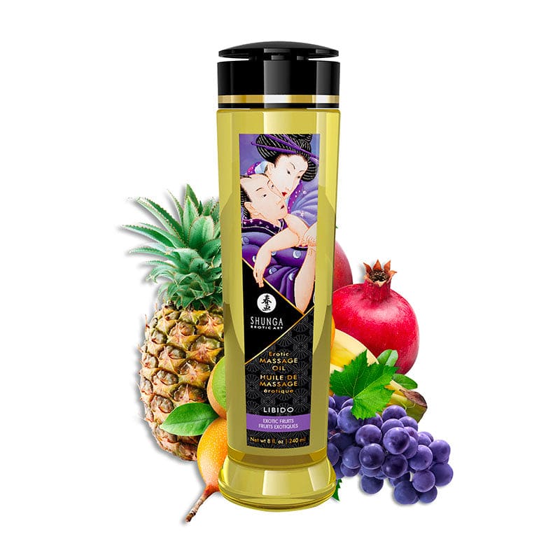 Shunga Erotic Massage Oil Libido Exotic Fruits  - Rolik®