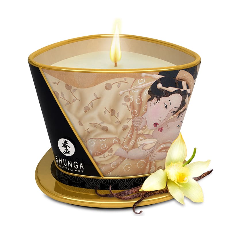 Shunga Massage Candle Vanilla - Rolik®