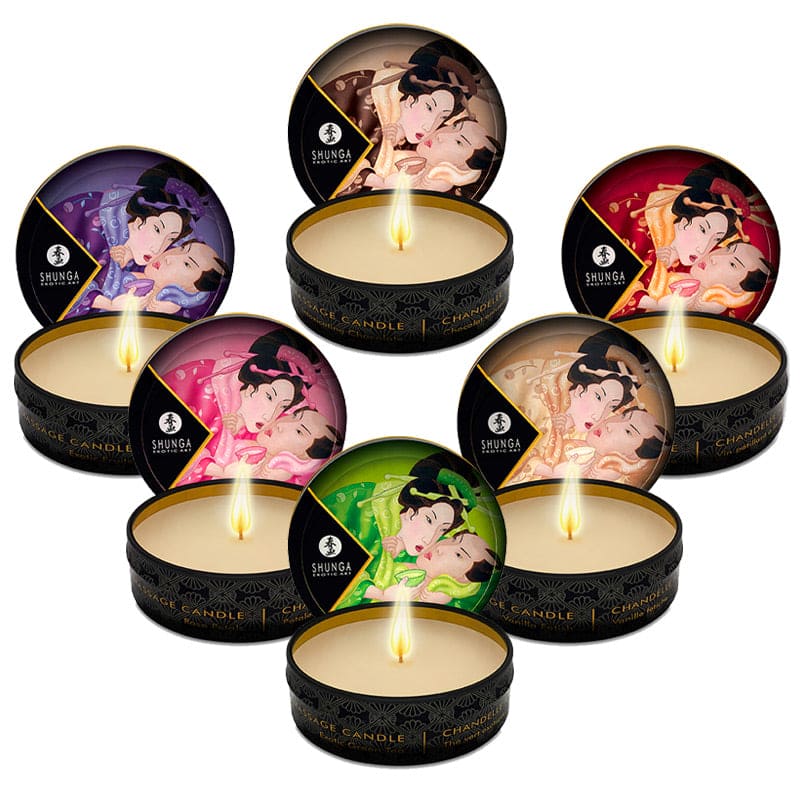Shunga Mini Massage Candles - Rolik®