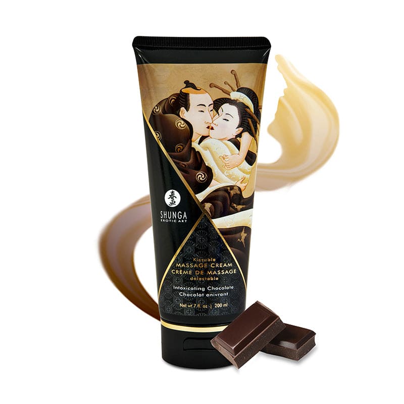 Shunga Kissable Massage Cream Chocolate - Rolik®