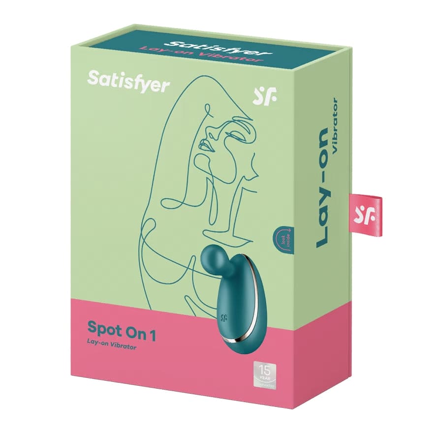Satisfyer Spot On 1 Lay-on Vibrator Green - Rolik®