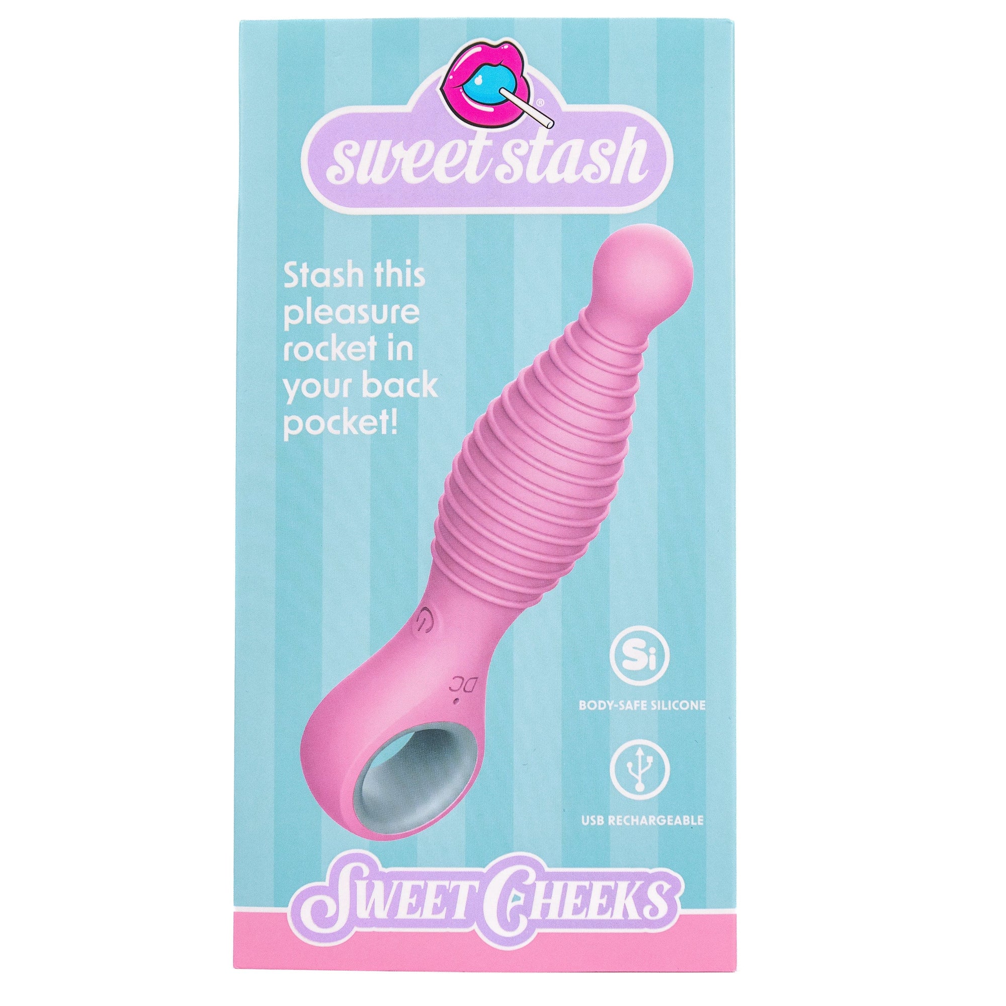 Rock Candy Toys® Sweet Stash Sweet Cheeks Vibrating Plug - Rolik®