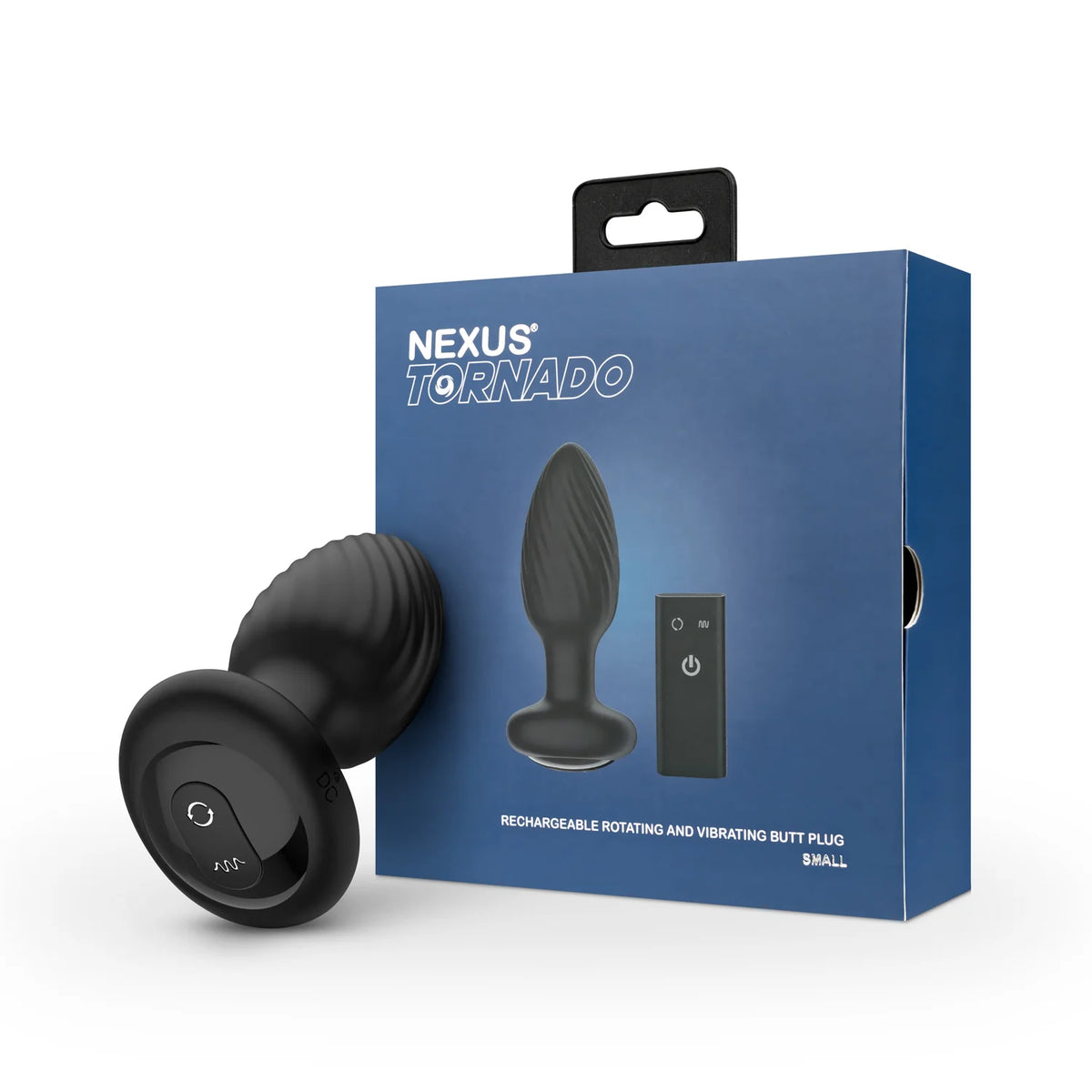 Nexus® Tornado Rotating &amp; Vibrating Remote Butt Plug - Rolik®