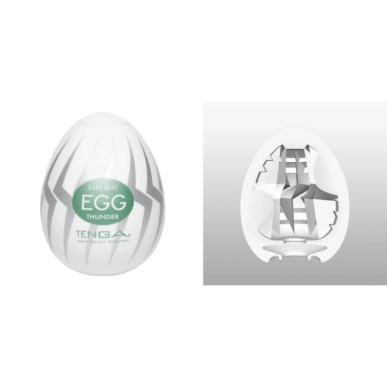Tenga® Egg Single Use Disposable Masturbator Thunder - Rolik®