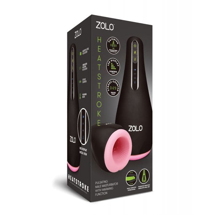 Zolo™ Heatstroke Warming + Vibrating Masturbator - Rolik®