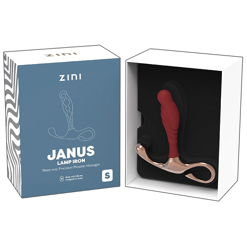 Zini Janus Lamp Iron 3 Way Precision Prostate Massager Small - Rolik®