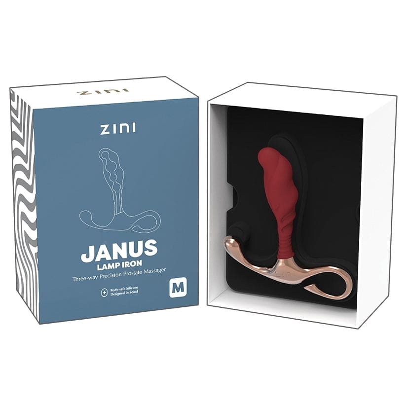 Zini Janus Lamp Iron 3 Way Precision Prostate Massager Medium - Rolik®