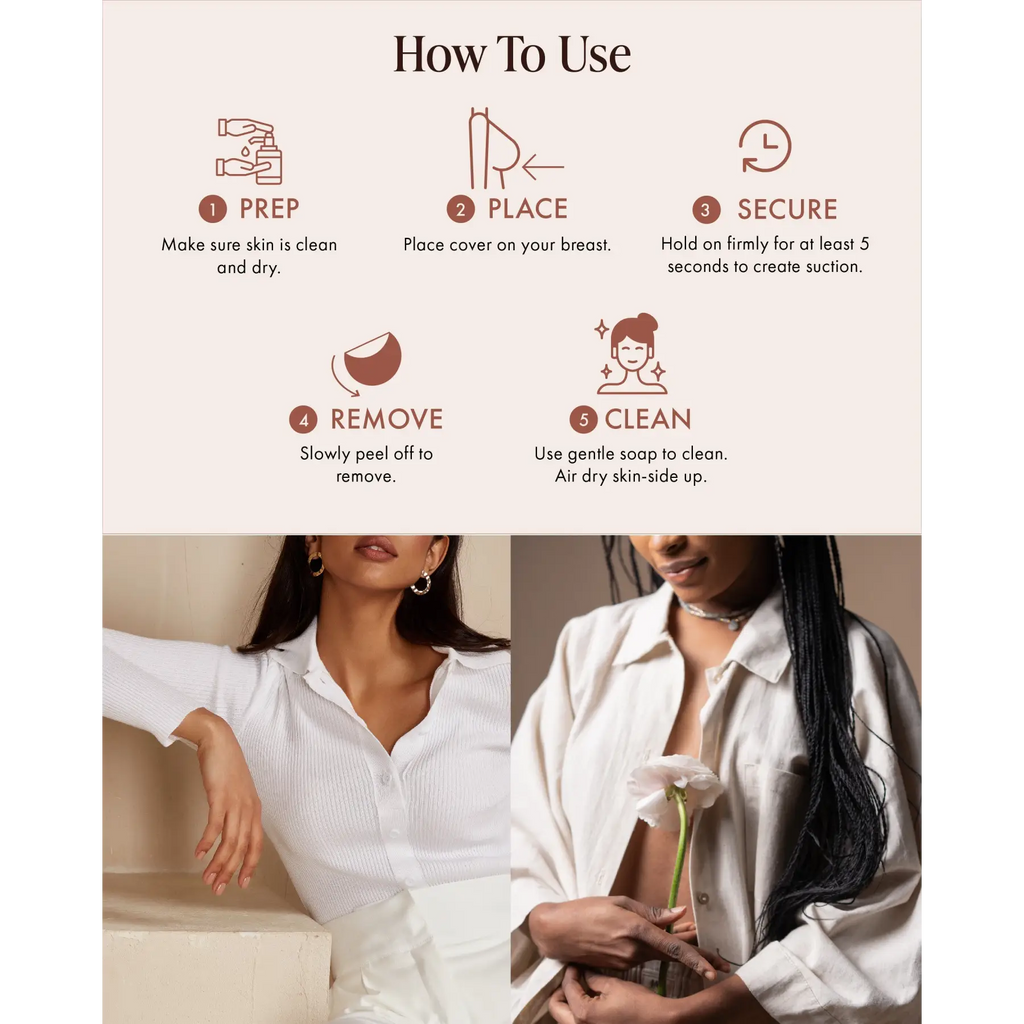 Adhesive Nipple Covers - Cover