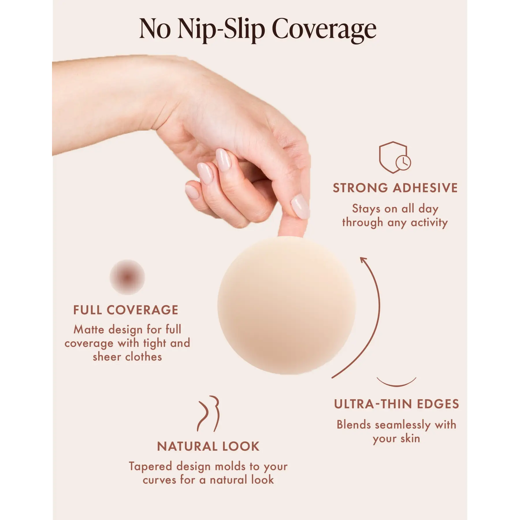 Adhesive Nipple Covers - Cover
