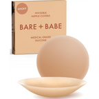 Adhesive Nipple Covers - Honey / Small: Fits AA-B - Cover