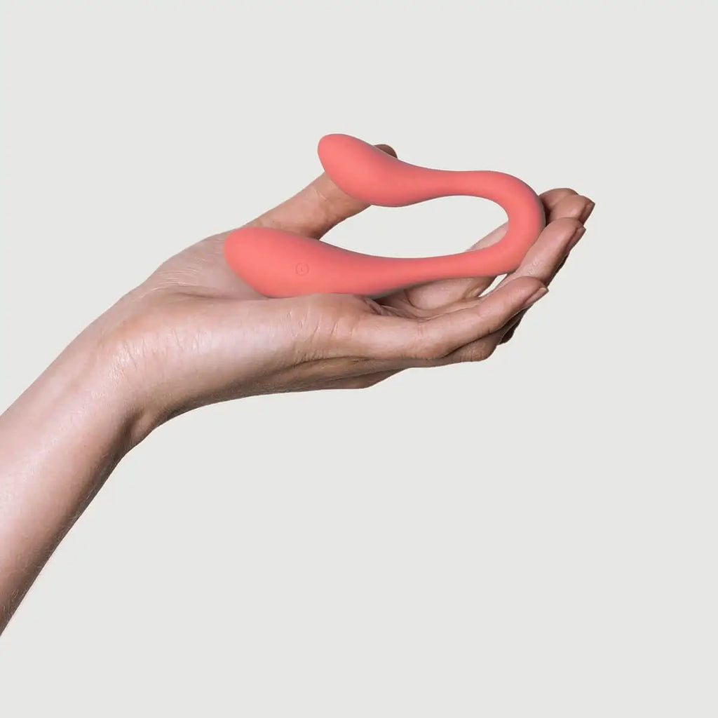 Adrien Lastic® Couple Secrets 2.0 App - Enabled Hands - Free Double Penetration Vibrator - Rolik®