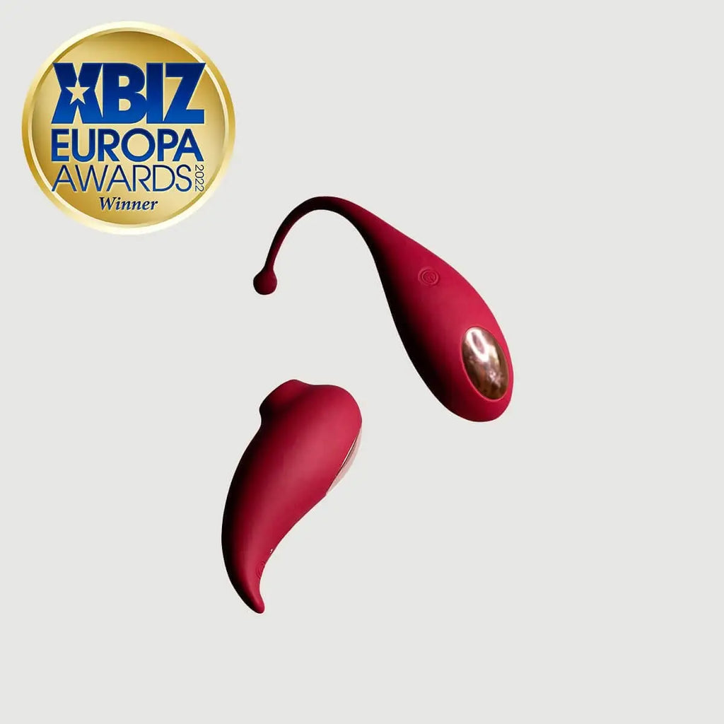 Adrien Lastic® Inspiration App - Enabled Clitoral Suction Vibrating Egg - Rolik®