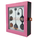 Adrien Lastic® Lastic Harmony Stones Kegel & Chakra Set - 6 Natural Gemstones Multicolor