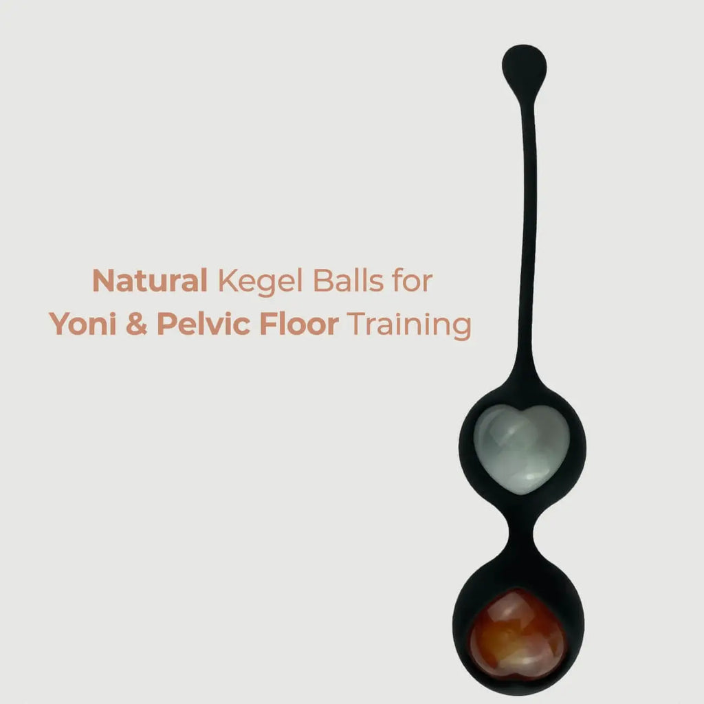 Adrien Lastic® Lastic Harmony Stones Kegel & Chakra Set - 6 Natural Gemstones Multicolor