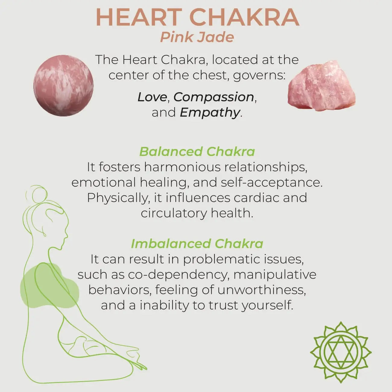 Adrien Lastic® Lastic Harmony Stones Kegel & Chakra Set - 6 Natural Gemstones Multicolor