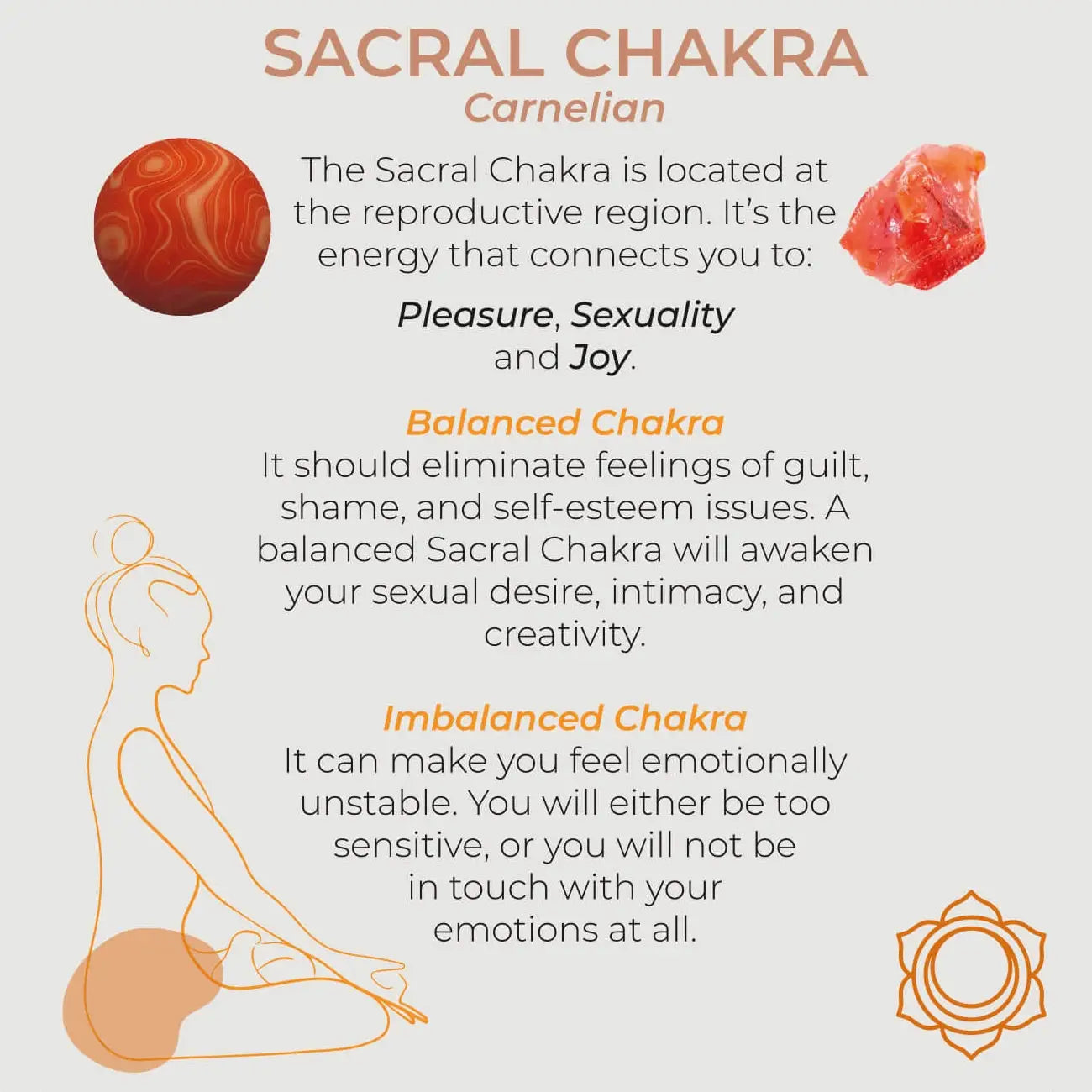 Adrien Lastic® Lastic Harmony Stones Kegel & Chakra Set - 6 Natural Gemstones Multicolor