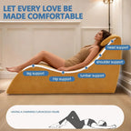 After Dark USA ChenilleCurve Intimacy Chaise Lounge – Chenille Fabric Ergonomic Headrest No Assembly Yellow