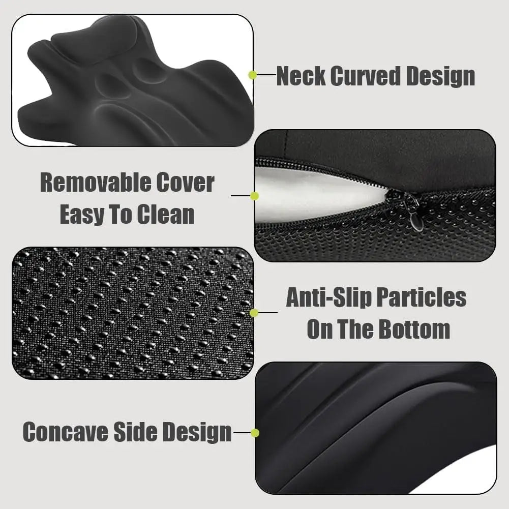 After Dark USA ComfortLift 27° Ergonomic Intimacy Pillow – Memory Foam Waterproof Cover 4 Colors