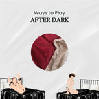 After Dark USA CrimsonShield Waterproof Intimacy Blanket Red / 80’’X 50’’