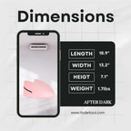 After Dark USA MidnightRose Heart-Shaped Intimacy Pillow – Foam Positioning Ramp with Washable Cover Pink