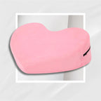 After Dark USA MidnightRose Heart-Shaped Intimacy Pillow – Foam Positioning Ramp with Washable Cover Pink