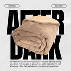 After Dark USA SandstoneShield Waterproof Intimacy Blanket Beige / 80’’X 50’’
