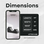 After Dark USA SilverVeil Adjustable Sex Chaise Lounger | Luxury Intimacy Furniture Grey