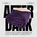 After Dark USA VelvetShield Waterproof Intimacy Blanket Purple / 80’’X 50’’