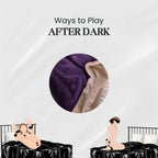 After Dark USA VelvetShield Waterproof Intimacy Blanket Purple / 80’’X 50’’