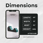 After Dark USA VelvraLounge Adjustable Sex Chaise Lounger | Micro-Velvet Intimacy Furniture Blue Grey