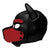 XR Brands® Master Series® Spike Neoprene Puppy Hood Red - Rolik®