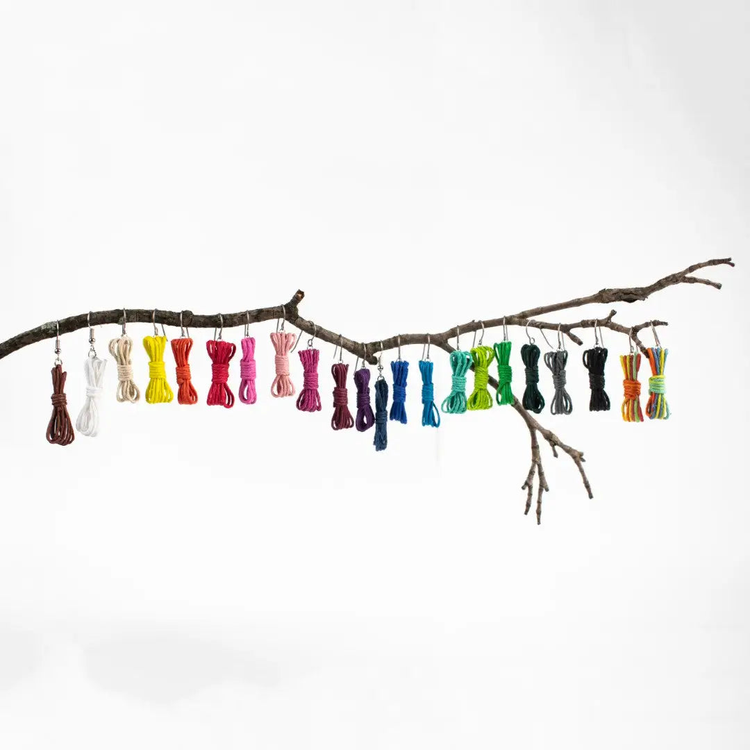 Agreeable Agony Bondage Rope Inspired Earrings