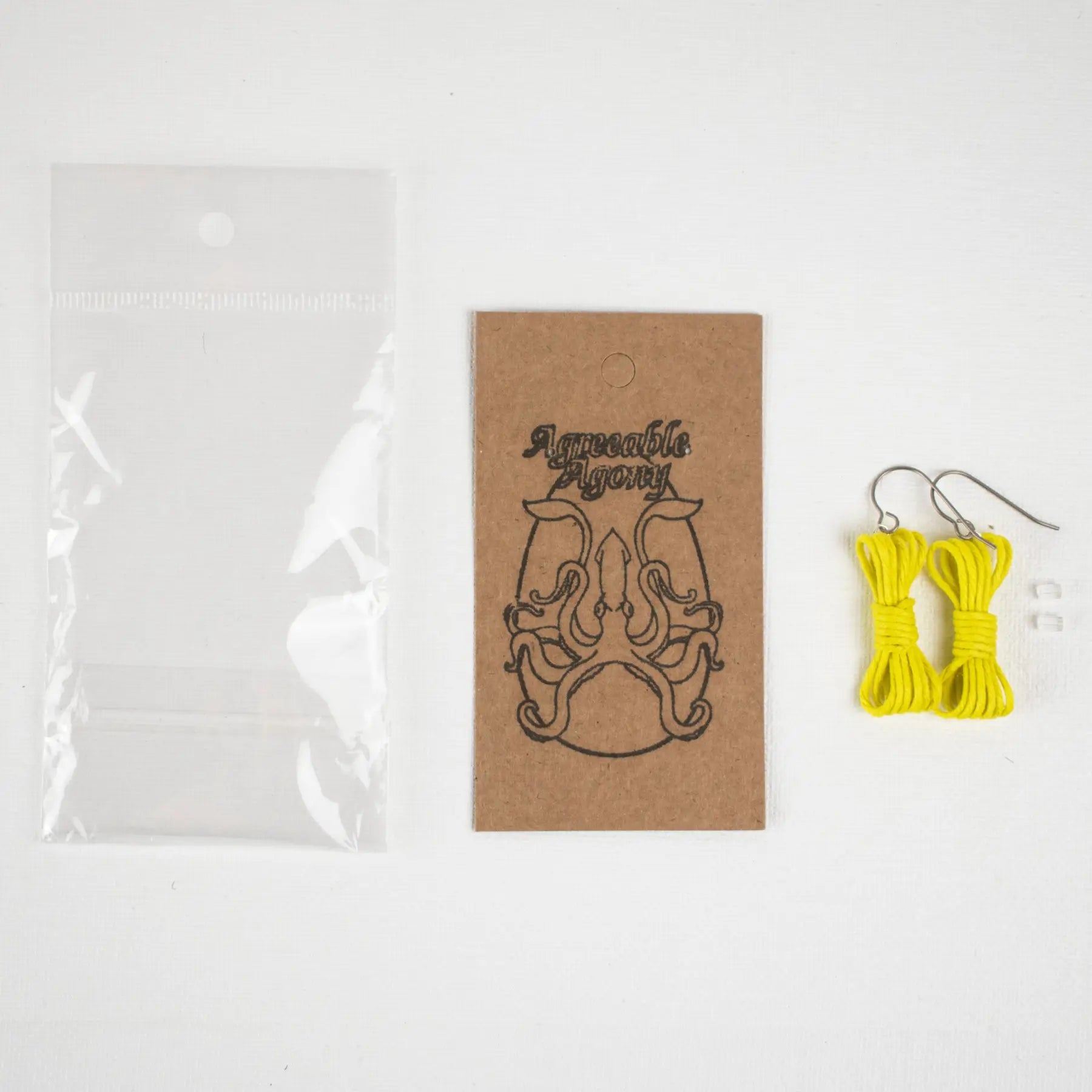 Agreeable Agony Bondage Rope Inspired Earrings