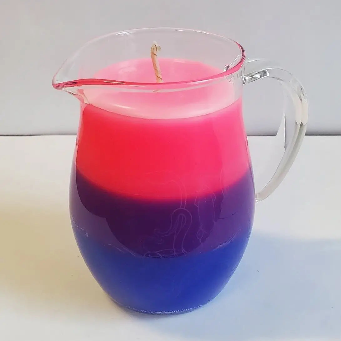 Agreeable Agony Pride Flag Wax Play Candle - Low Temp Pitcher Jar - 14 Designs Bi